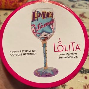 Lolita Retirement Wine Glass - New